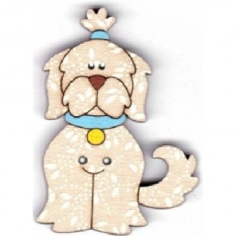 Декоративные пуговицы Собака AURORA AU-B4586 Декоративные пуговицы Собака AURORA AU-B4586