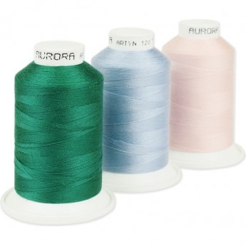 Нитки AURORA ARTYN № 120 1000 м Нитки AURORA ARTYN № 120 1000 м