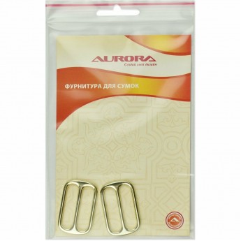 Рамка-регулятор двухщелевой AURORA цв. черный, 19*31,5 мм, 2 шт AU-B1931B